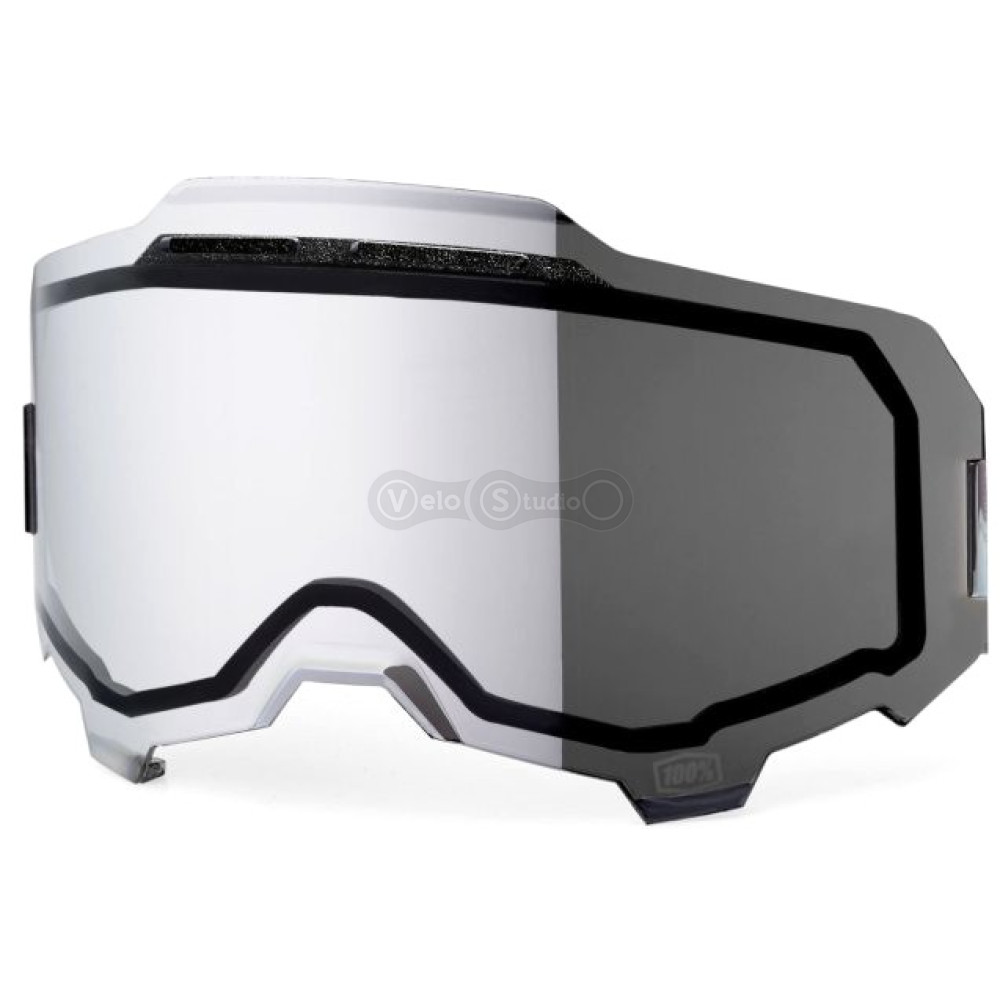 Лінза до маски 100% ARMEGA/ARmatic Dual Vented Lens [Mirror Silver], Dual Mirror Silver Lens