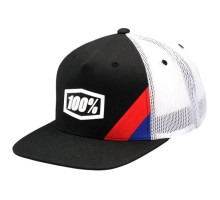 Кепка 100% Trucker Hat - CORNERSTONE [White], One Size