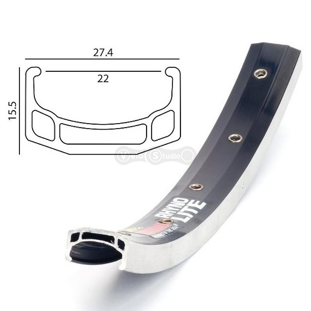 Обод Sun Ringle Rhyno Lite V-Brake 26 дюймов 36 спиц