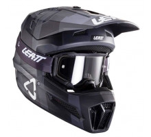 Мотошлем Leatt Helmet Moto 3.5 Black XS (53-54 см) + Маска Velocity 4.5