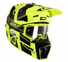 Мотошлем Leatt Helmet Moto 3.5 Citrus XXL (63-64 см) + Маска Velocity 4.5