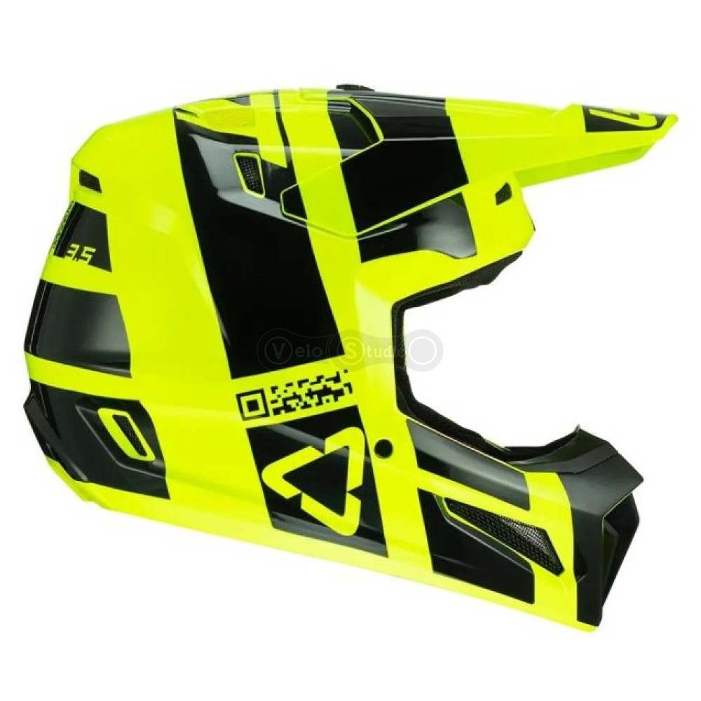 Мотошлем Leatt Helmet Moto 3.5 Citrus XS (53-54 см) + Маска Velocity 4.5