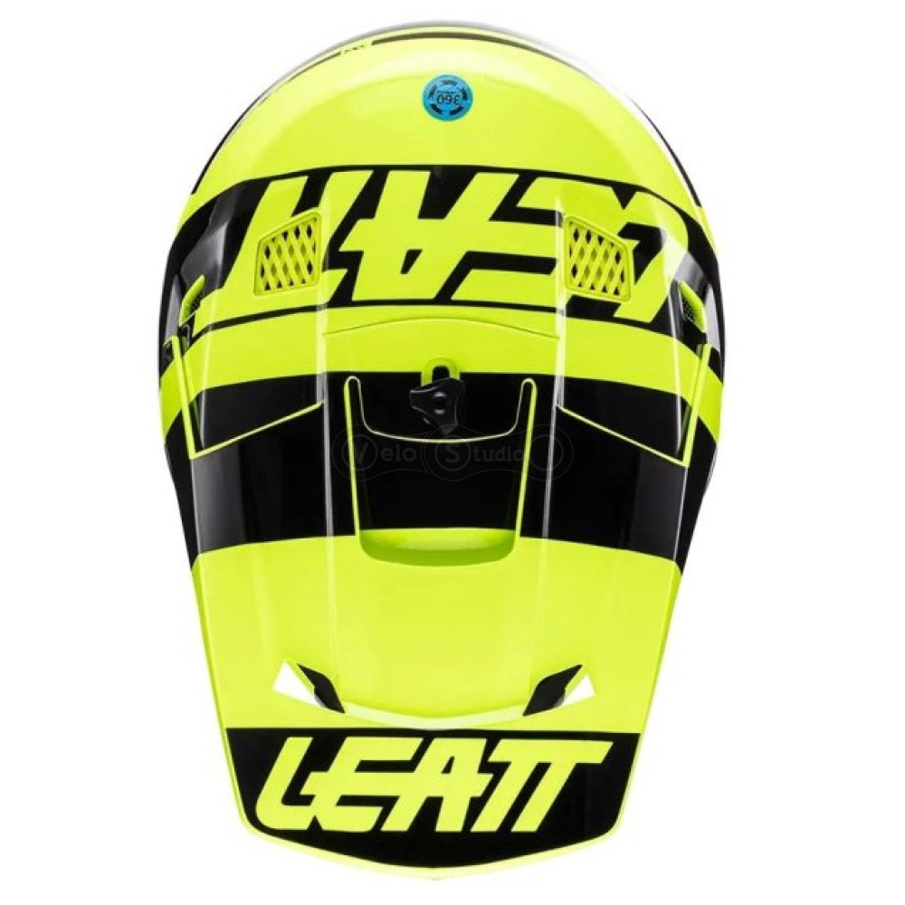 Мотошлем Leatt Helmet Moto 3.5 Citrus XS (53-54 см) + Маска Velocity 4.5