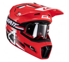 Мотошлем Leatt Helmet Moto 3.5 Red M (57-58 см) + Маска Velocity 4.5