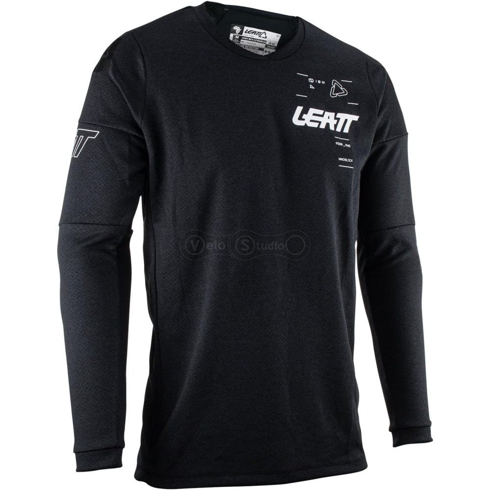 Джерси LEATT Jersey GPX 4.5 WindBlock Black размер M