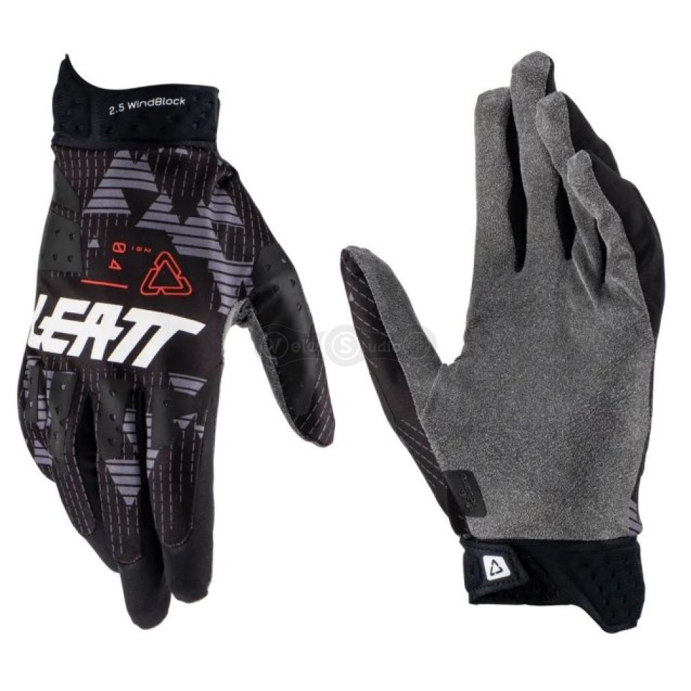 Зимові рукавички Leatt Moto 2.5 WindBlock Black розмір XL