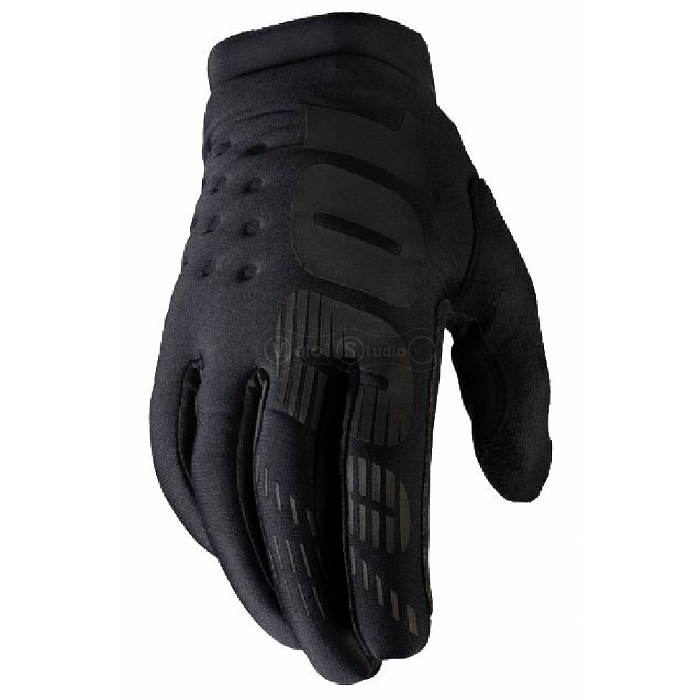 Зимние перчатки RIDE 100% BRISKER Cold Weather Black размер S