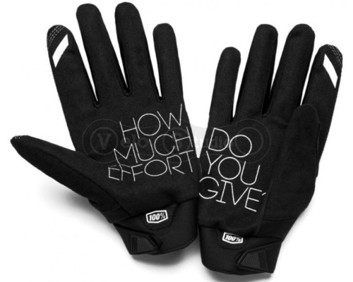 Зимние перчатки RIDE 100% Brisker Glove Grey размер XXL