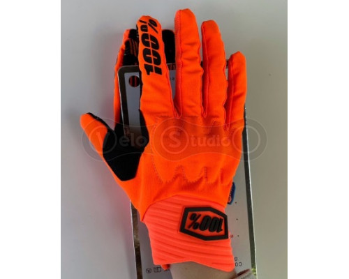 Рукавички Ride 100% Cognito Smart Shock Fluo Orange розмір S