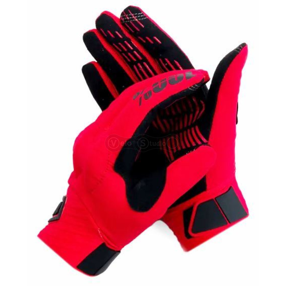 Рукавички Ride 100% Cognito Smart Shock Red розмір S