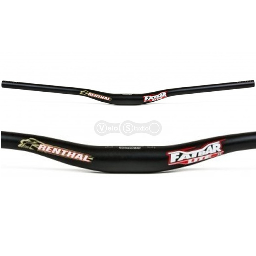 Руль MTB Renthal Fatbar Lite 35 Black 760 подъём 10 мм