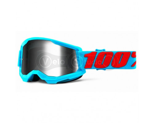 Маска Ride 100% STRATA 2 Goggle Summit - Mirror Silver Lens