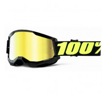 Маска Ride 100% STRATA 2 Goggle Upsol - Mirror Gold Lens