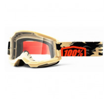 Маска Ride 100% STRATA 2 Goggle Kombat - Clear Lens