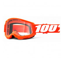 Маска Ride 100% STRATA 2 Goggle Orange - Clear Lens