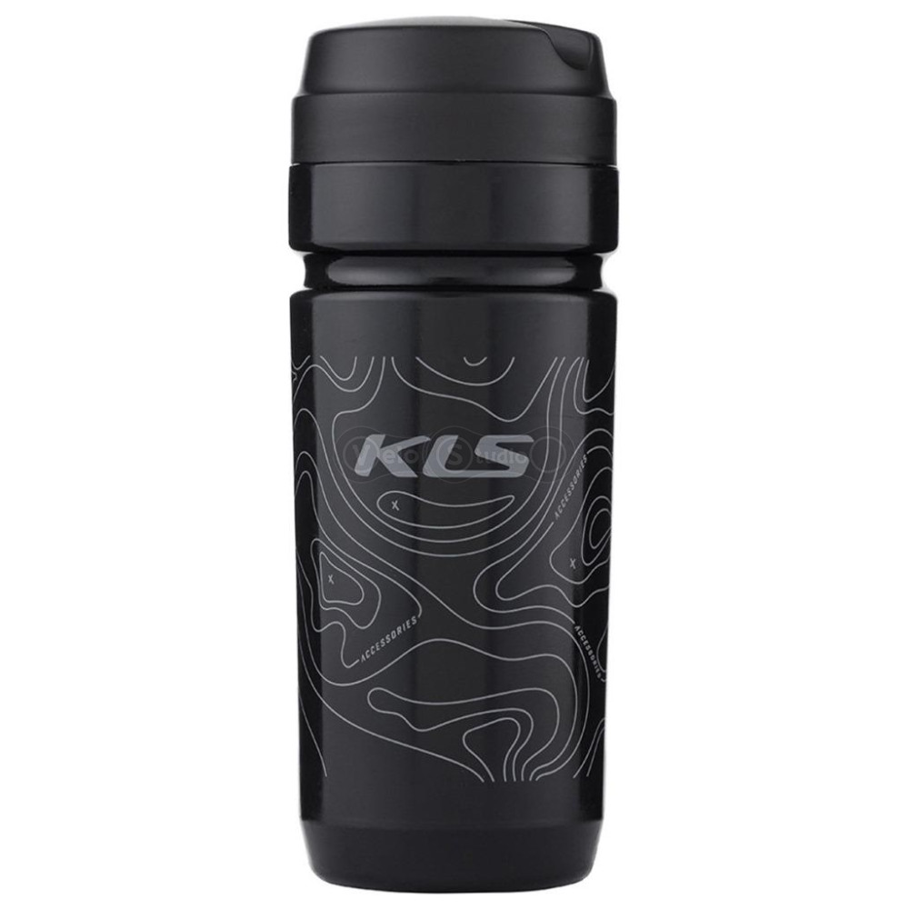 Бокс для инструмента KLS Toolbox XL 600 мл чёрный