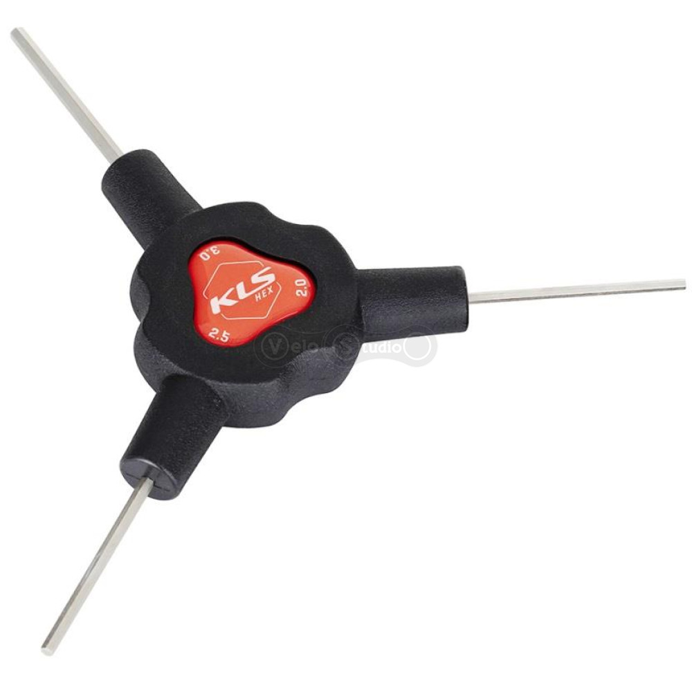 Ключ KLS Ypsi HEX Small шестигранники 2, 2.5 и 3 мм