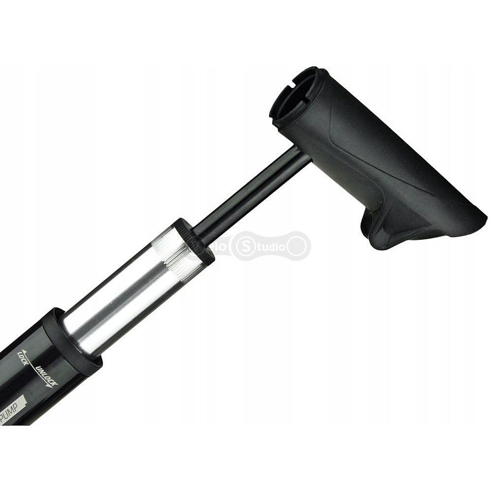 Ручной насос KLS Covert 120 PSI с манометром и шлангом