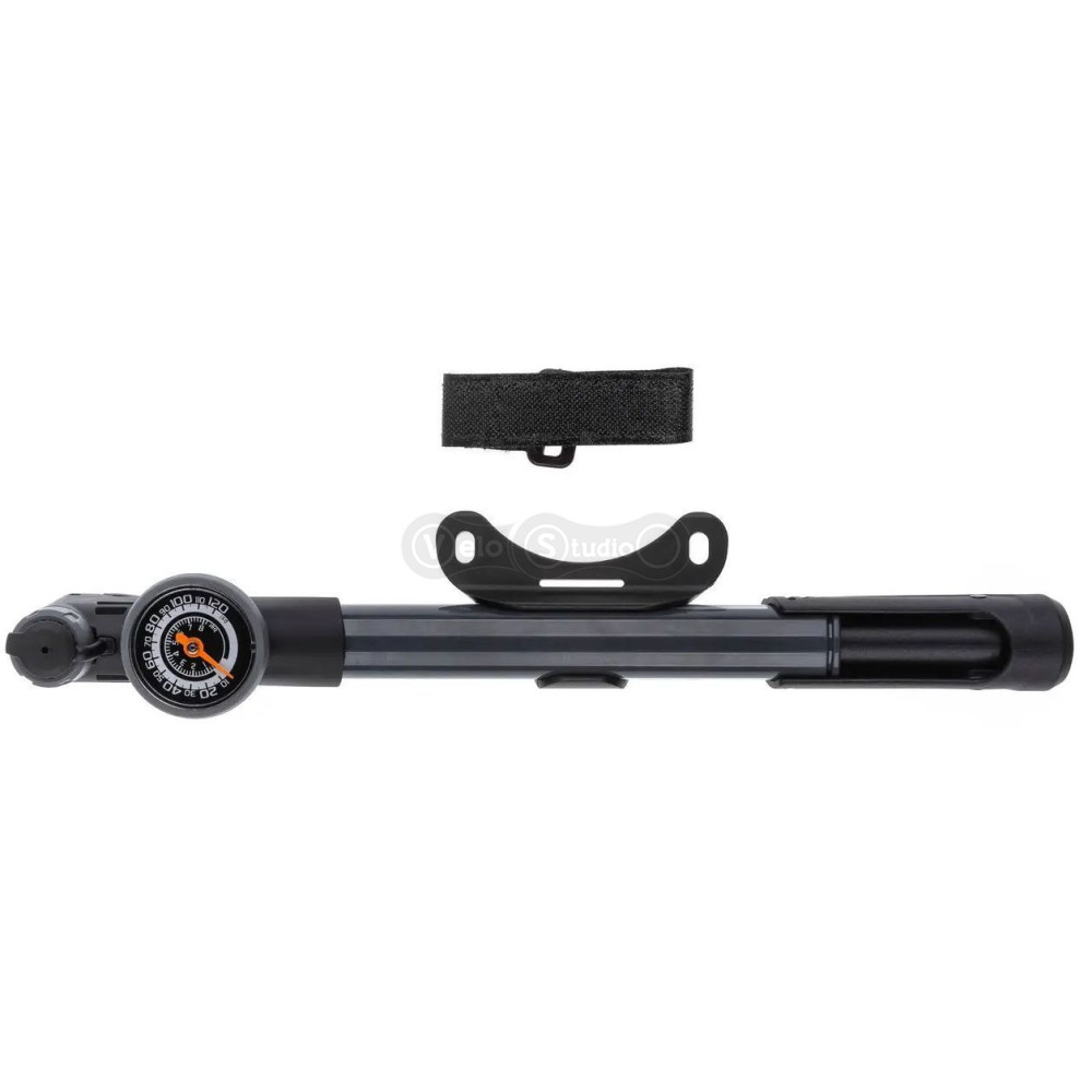 Ручной насос Giyo GP-991 c манометром 120 psi