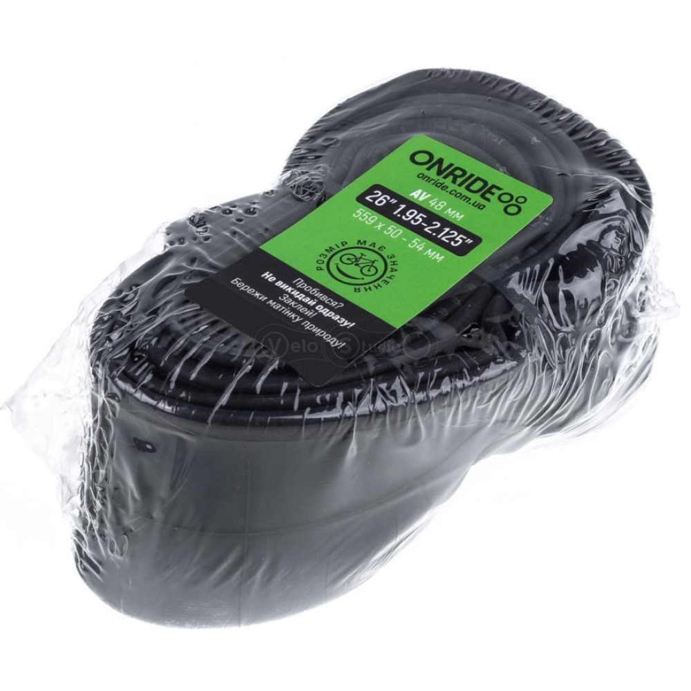 Велосипедна камера ONRIDE Classic 26x1.95-2.125 AV 48