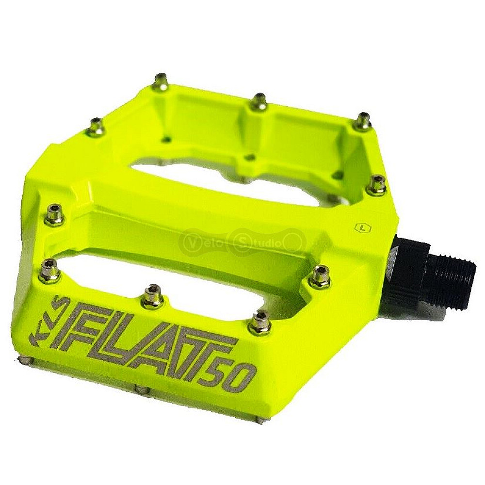 Педали KLS Flat 50 BB желтые