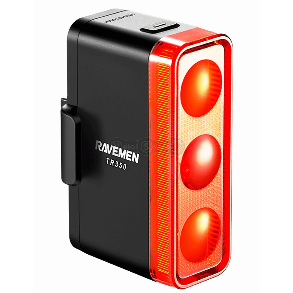 Мигалка задня Ravemen TR350 з датчиком руху 350 лм