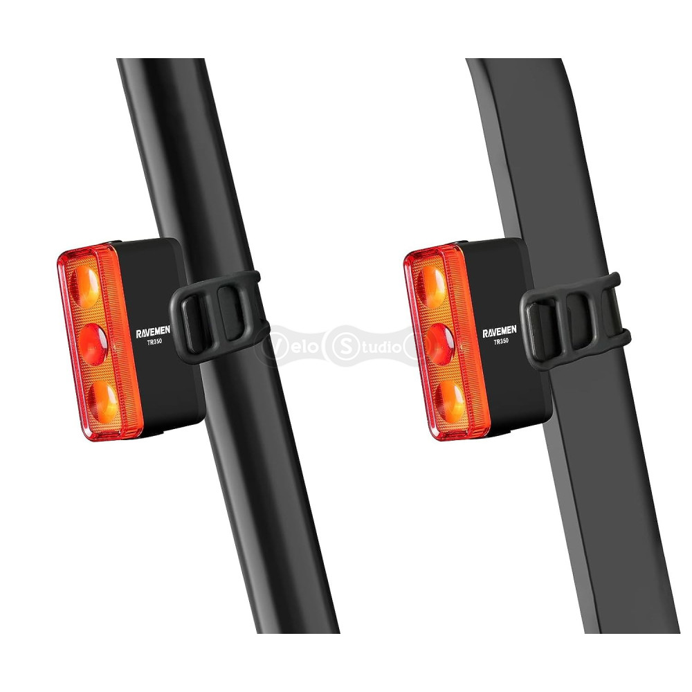 Мигалка задня Ravemen TR350 з датчиком руху 350 лм