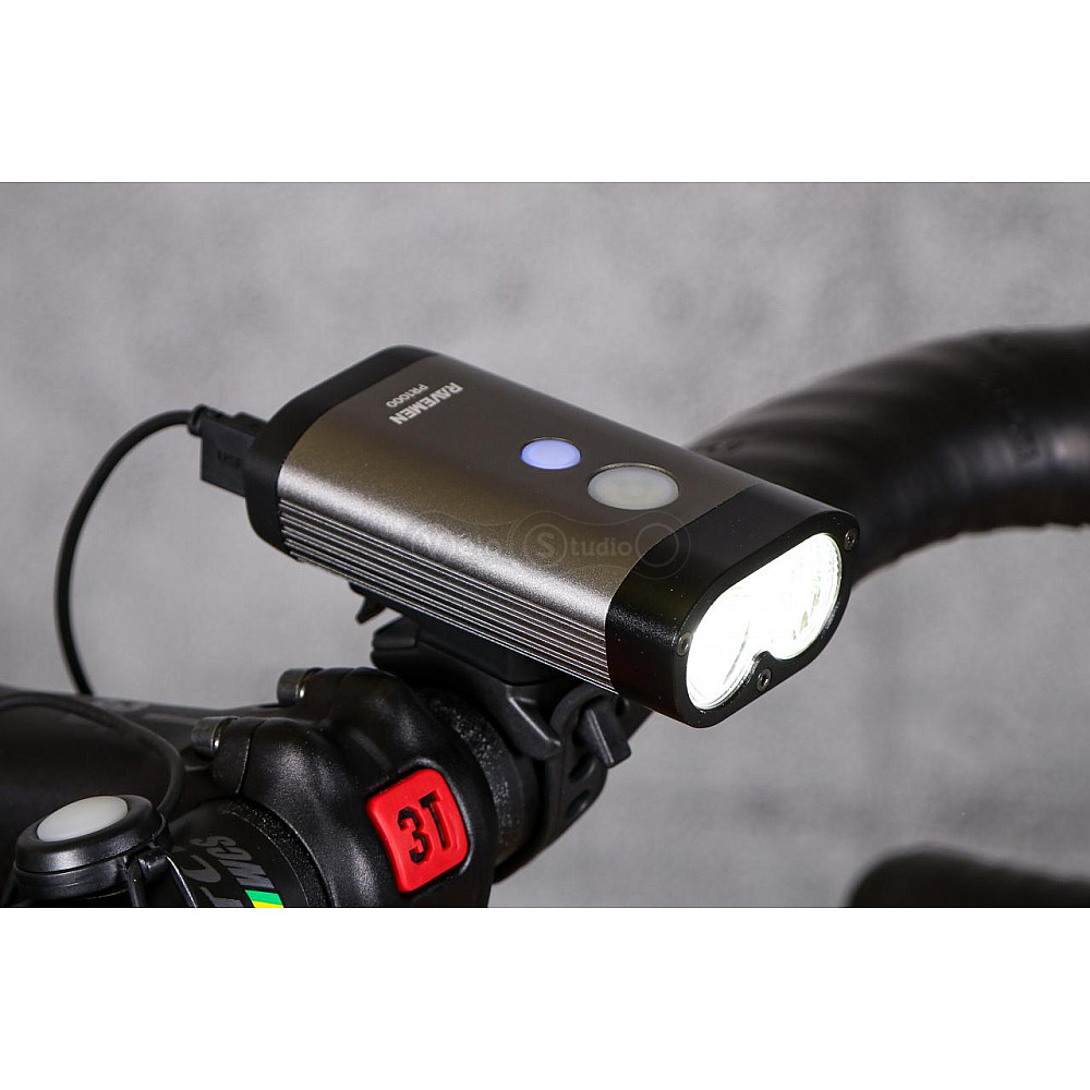 Велосипедная фара Ravemen PR1000 USB 1000 Люмен (кнопка в комплекте)
