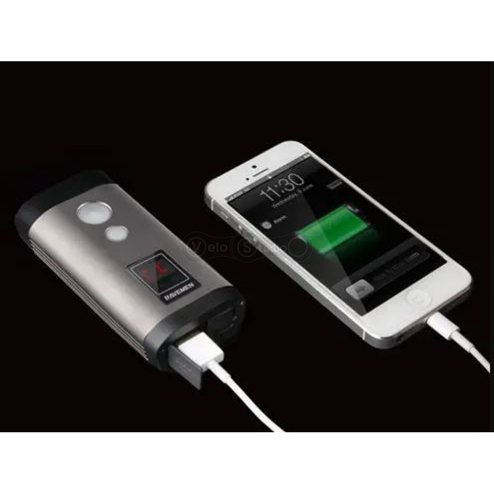 Велосипедна фара Ravemen PR1600 USB 1600 Люмен