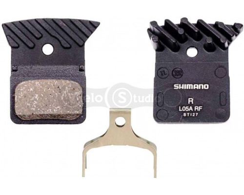 Тормозные колодки Shimano L05A-RF + радиатор, органика, XTR, Dura Ace, Ultegra, 105
