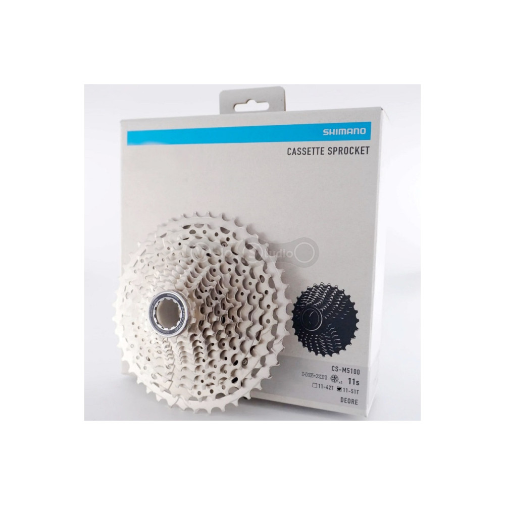 Касета Shimano CS-M5100-11 Deore 11-51T 11 швидкостей