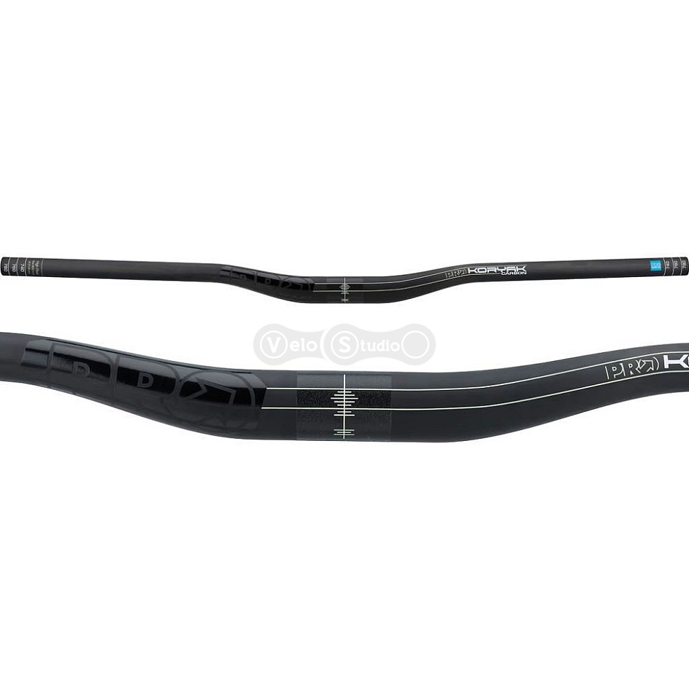 Руль PRO МТB Koryak Riser Carbon 800 мм 31.8 мм подъем 20 мм 9D sw