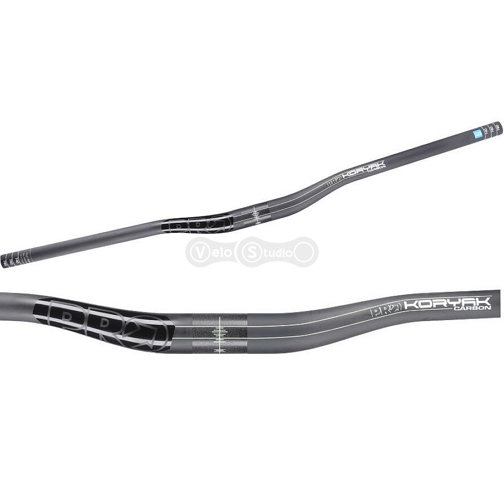 Руль PRO МТB Koryak Riser Carbon 800 мм 31.8 мм подъем 20 мм 9D sw