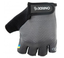 Вело перчатки ONRIDE TID 20 UA чёрные размер S
