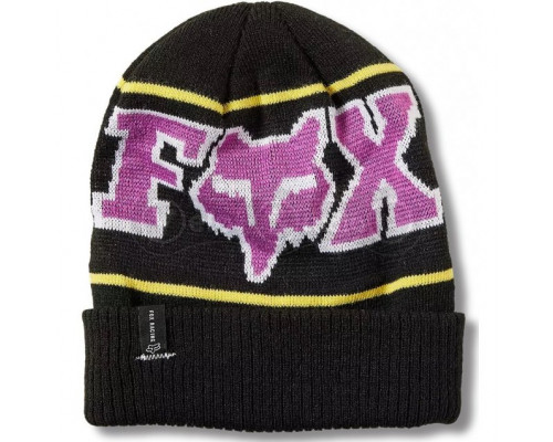 Зимова шапка FOX Burm Beanie Black - акрилова шерсть