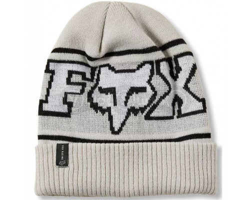 Зимняя шапка FOX Burm Beanie Putty - акриловая шерсть