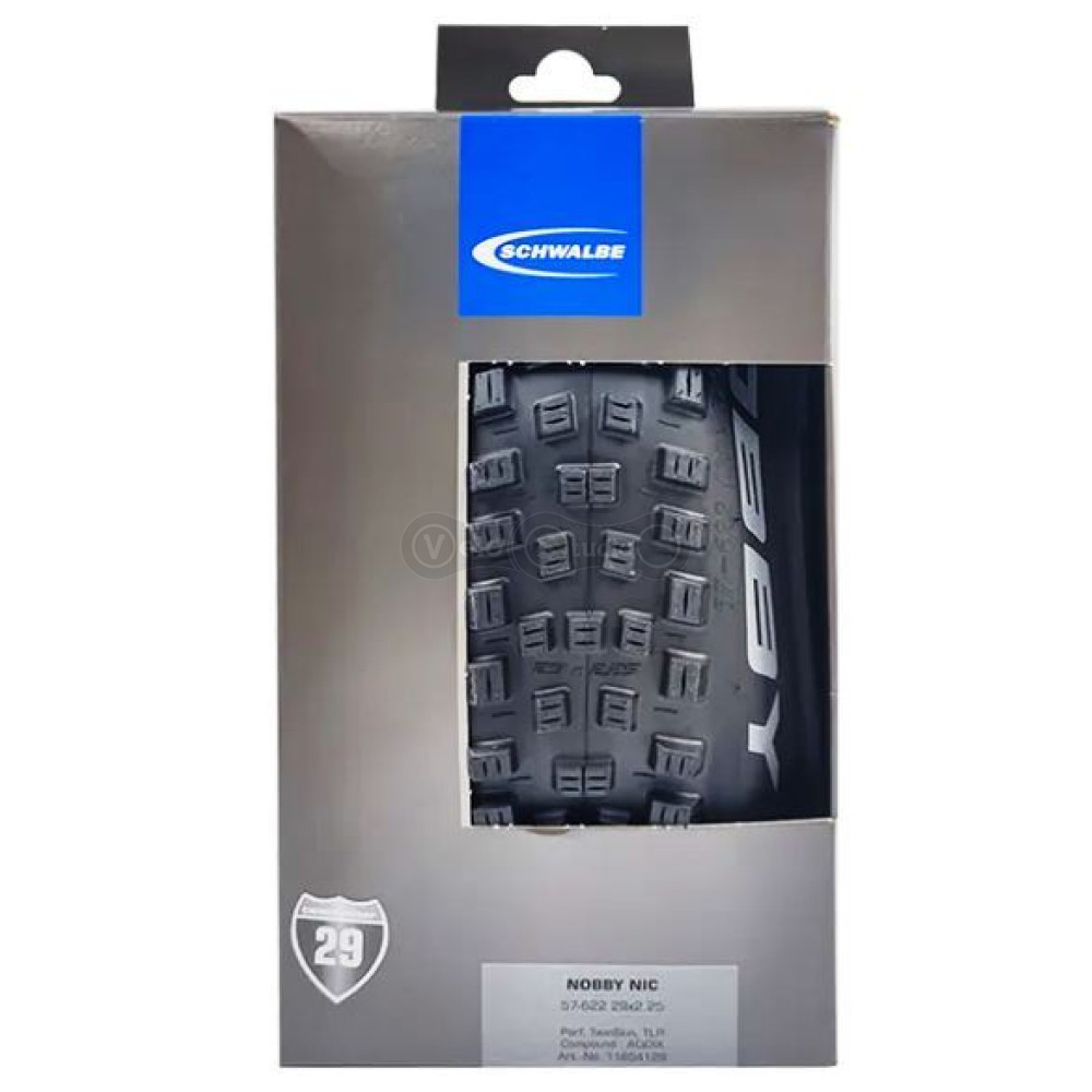 Вело покрышка Schwalbe Nobby Nic 29x2.40 (62-622) Evolution Line, SnakeSkin, Super Trail, ADDIX SpeedGrip