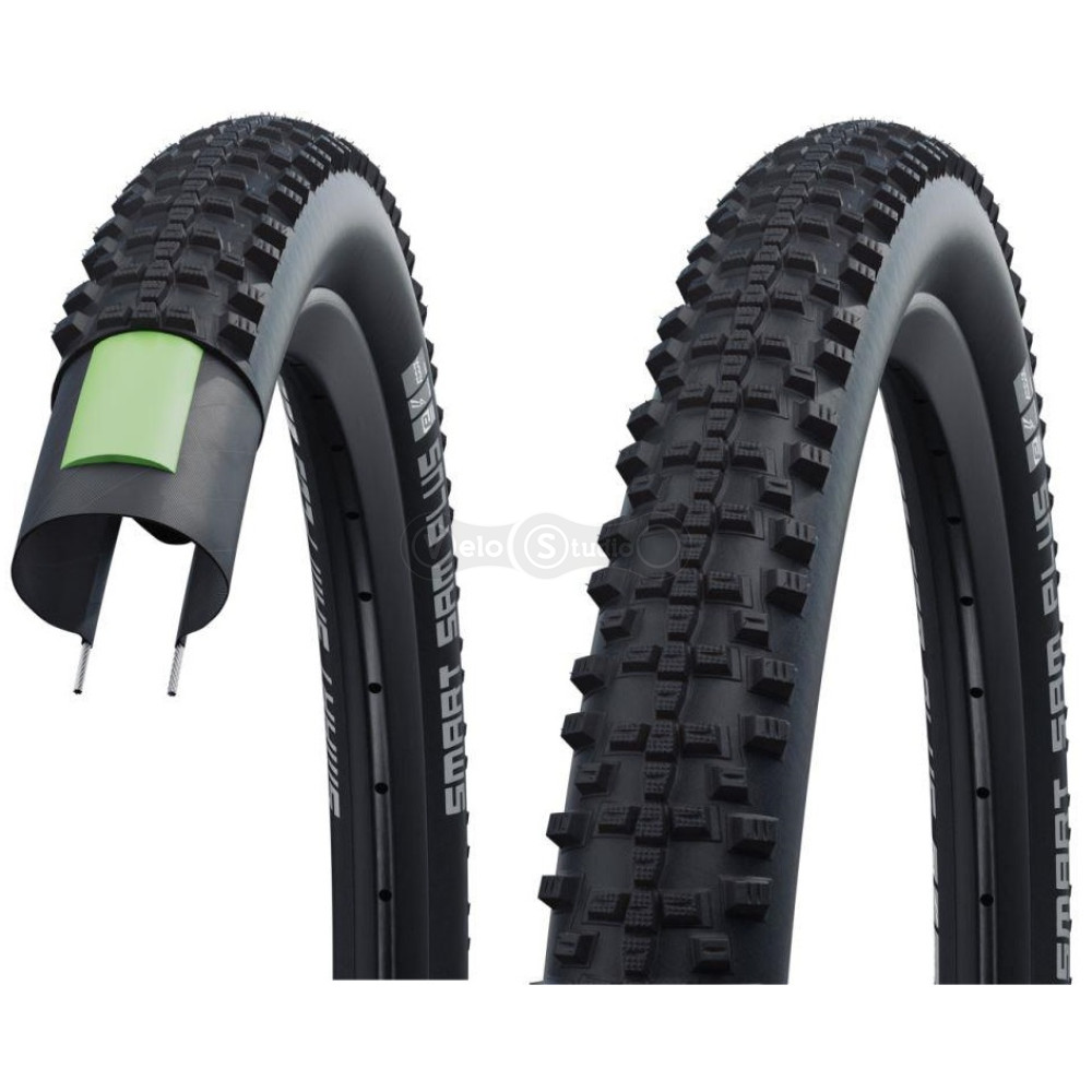 Вело покрышка Schwalbe Smart Sam Plus 26x2.10 (54-559) 67TPI 895g DD