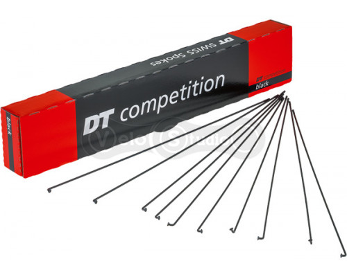 Спица DT Swiss Competition Race Standard 2.0 x 300 чёрная 100 штук
