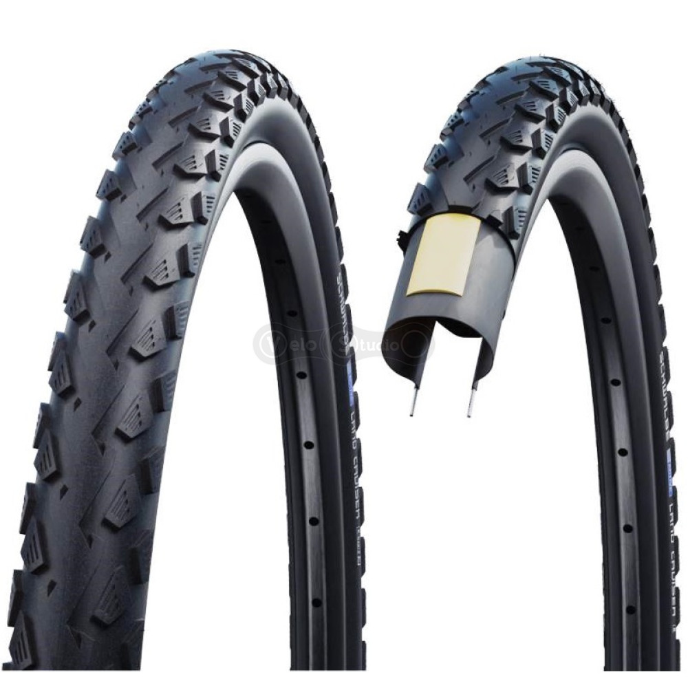 Покрышка 28x1.60 700x40C (42-622) Schwalbe LAND CRUISER K-Guard HS450 B/B SBC