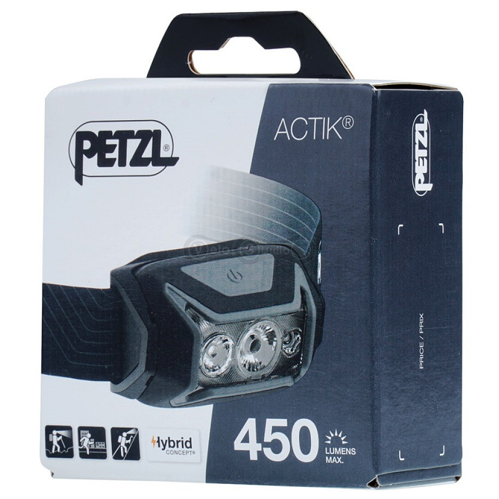 Налобный фонарь PETZL ACTIK 450 Lumens Grey (2023)