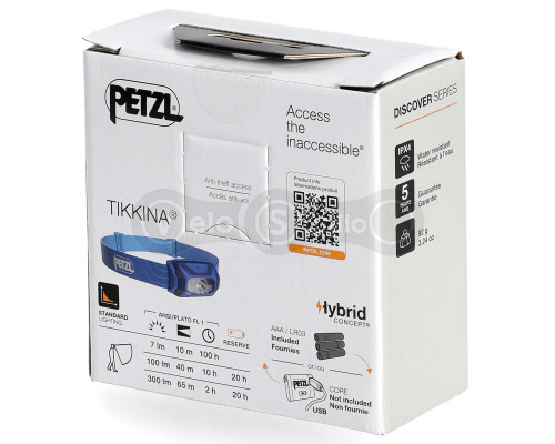 Налобный фонарь PETZL TIKKINA 300 Lumens Blue (2023)