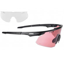 Вело окуляри Onride Bliss змінні лінзи HD purple (19%), прозорі (100%)