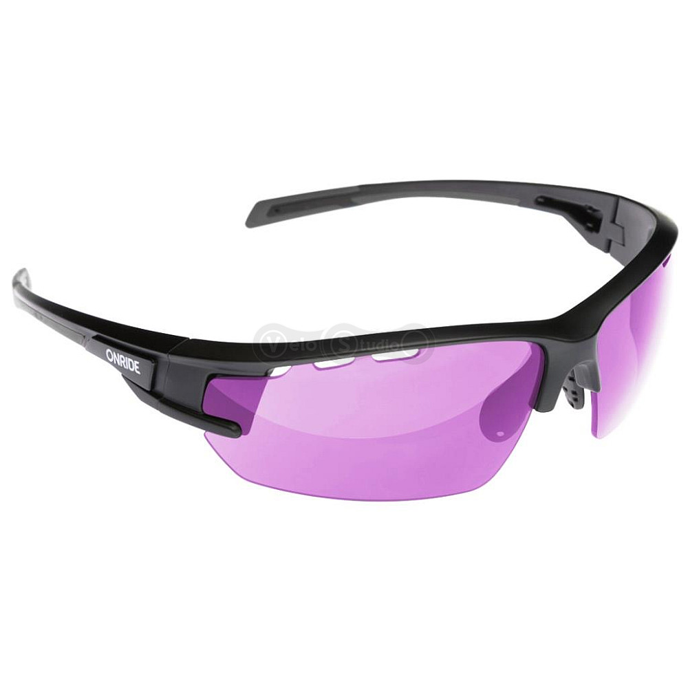 Вело окуляри Onride Leader 40 з лінзами HD purple (19%)