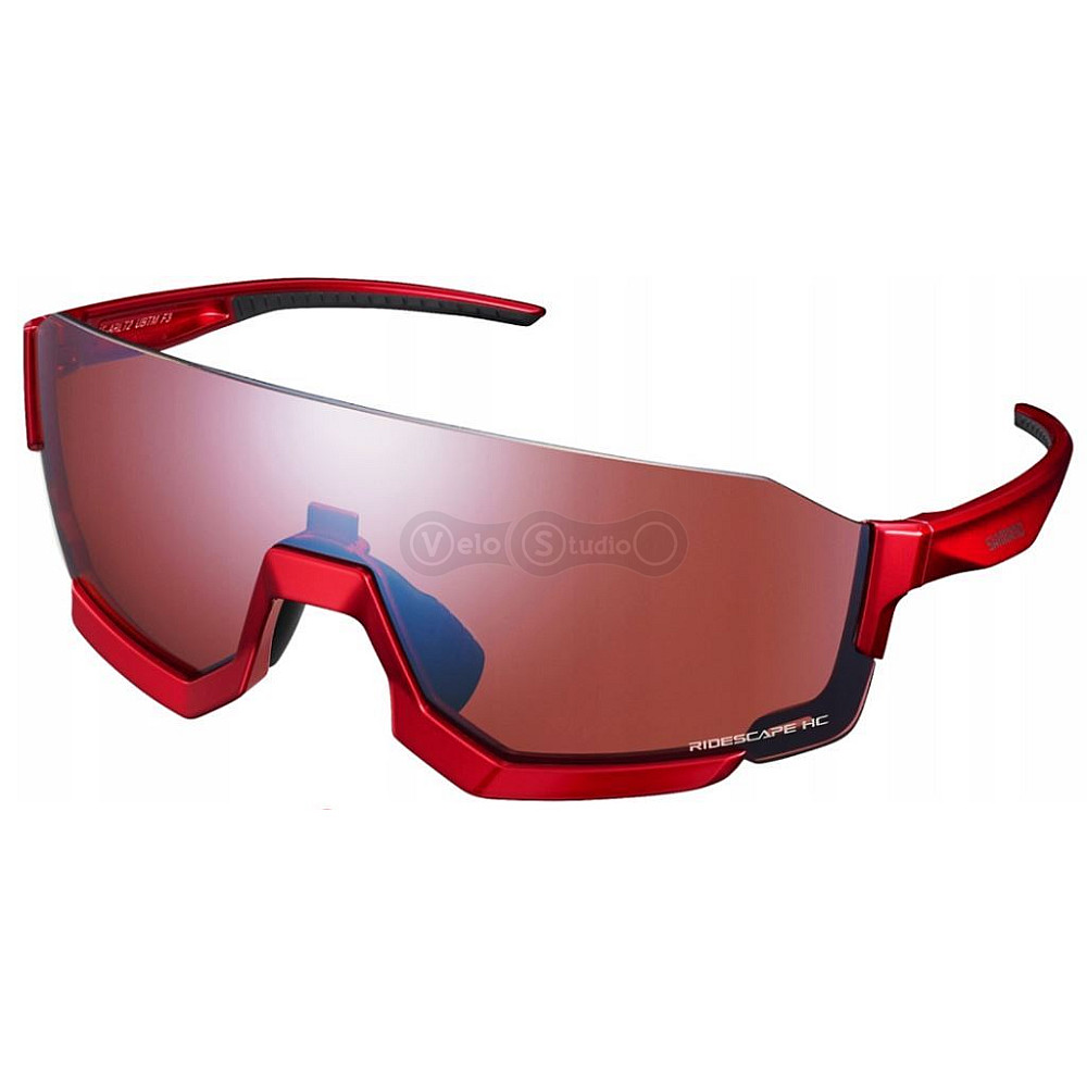 Вело очки Shimano AeroLite 2 Photochromic красные
