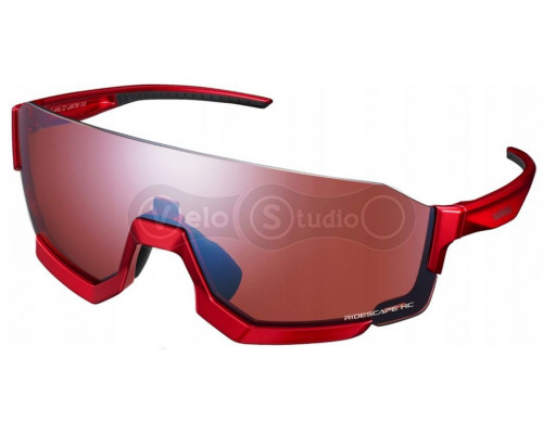 Вело очки Shimano AeroLite 2 Photochromic красные