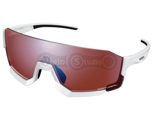 Вело окуляри Shimano AeroLite 2 Ridescape High Contrast білі