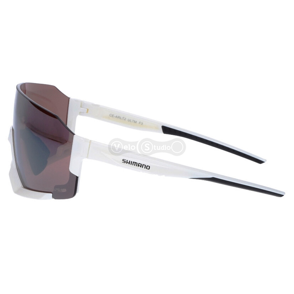 Вело окуляри Shimano AeroLite 2 Ridescape High Contrast білі