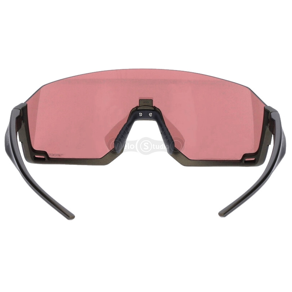 Вело очки Shimano AeroLite 2 Ridescape High Contrast оливковые