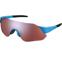 Вело очки Shimano AeroLite Ridescape High Contrast синие